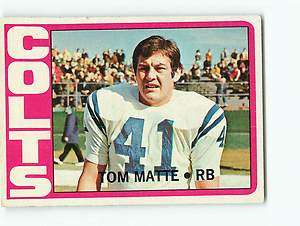 1972 Topps #216 TOM MATTE EX *38  