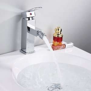  Bathroom Single Handle Centerset Bidet Faucet,Chrome: Home 