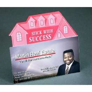   Magnets   Turn Your Own Cards into a House Shaped Magnet Office