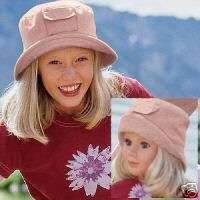 My Twinn 23Doll,Med Girl Matching Corduroy Cargo Hat  