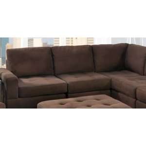   Modular Sectional Sofa Reversible Love Seat Wedge