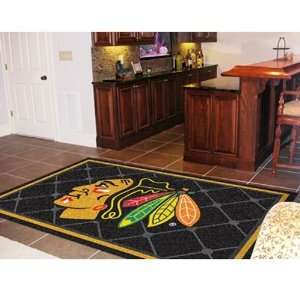  Chicago Blackhawks 5 x 8 Area Rug