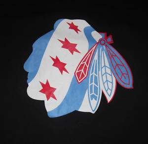 Chicago Blackhawks Chicago Flag Shirt  