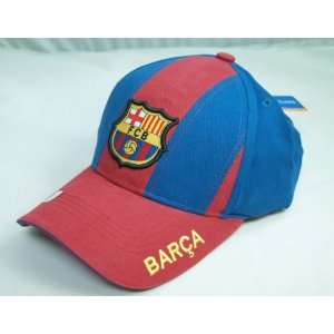  FC BARCELONA OFFICIAL TEAM LOGO CAP / HAT   FCB019: Sports 