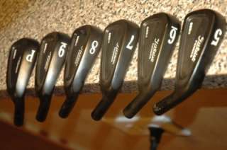 RARE TITLEIST 690 CB 5 PW BLACK OXIDE IRONS (HEADS ONLY)  