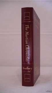   Martian Chronicles ~ SIGNED Ray Bradbury ~ Limited Edition ~ Leather