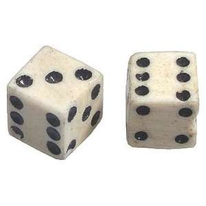   Pair of Antique Civil War Soldiers Dice Gambling: Sports & Outdoors