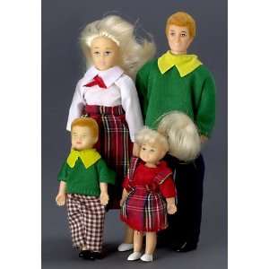  Modern Dollhouse Family Blonde 