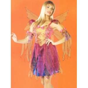  Womens Blossom Fairy Costume Purple Fairy Princess with 