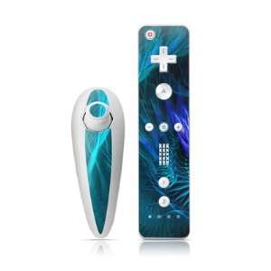  Evening Tidepool Design Nintendo Wii Nunchuk + Remote 