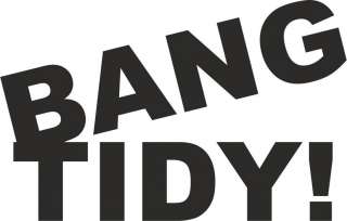 BANG TIDY !JDM STYLE sticker decal 12cm **BIG**  