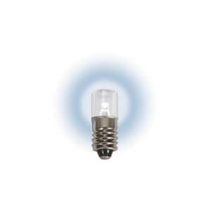   Miniature Screw (E10) LED Light Bulb Color White Bi Polar: Automotive