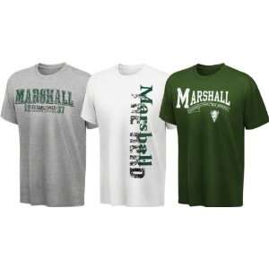  Marshall Thundering Herd Cube T Shirt 3 Pack Sports 