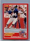 1989 Score FB #211 Thurman Thomas RC