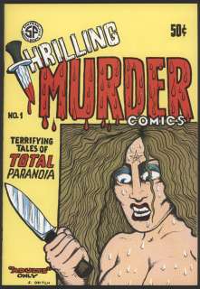 Thrilling MURDER Comics #1, 1st Ed, 1971, SF Comic Book  