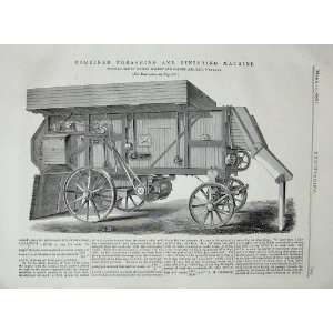   1876 Engineering Combined Thrashing Finishing Machine