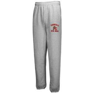  NCAA Cornell Big Red Ash Fleece Lounge Pants: Sports 