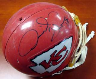 Derrick Thomas Autographed Signed KC Chiefs Authentic Helmet PSA/DNA 