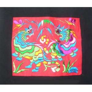  Miao Hmong Hand Stitch Embroidery Textile Folk Art #285 