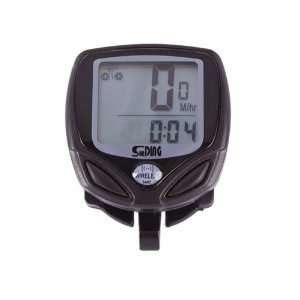   All round Bike Computer Bicycle Speedometer Black: Sports & Outdoors
