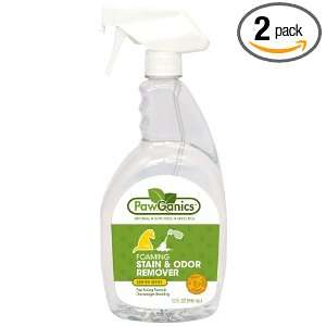 PawGanics Foaming Stain and Odor Remover, Lemon Scent, 32 Fluid Ounce 