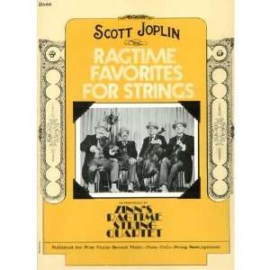 Joplin, Scott   Ragtime Favorites for Strings   Bass part   by William 