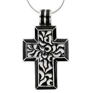   Silver CROSS WITH SS CHAIN Cross Of Faith With Ster Chain Jewelry