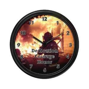  Firefighter T shirts and Gift Firefighter Wall Clock by 