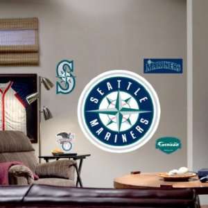  Seattle Mariners Logo Fathead: Sports & Outdoors