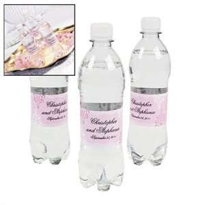 Personalized Cherry Blossom Water Bottle Labels   Tableware & Bottle 