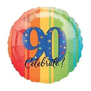  90th Birthday Celebrate Balloon: Health & Personal Care