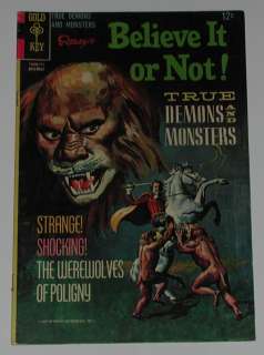 Vintage Comic Book Ripleys Believe it or Not No. 7 1967  