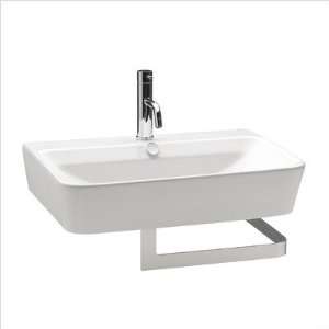   Emma 21.7 Ceramic Bathroom Sink in White (Set of 2): Home Improvement