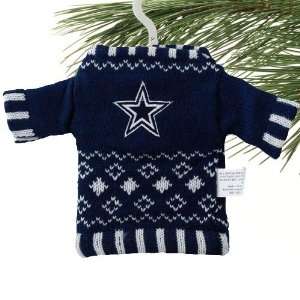  Dallas Cowboys Knit Sweater Ornament