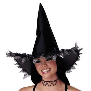  Witch Hat Silver Sparkle