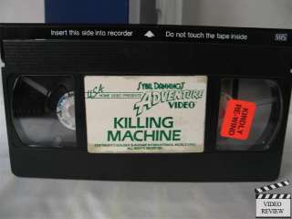 Killing Machine VHS Lee Van Cleef, Margaux Hemingway  