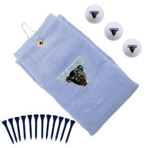  Maine Black Bears Embroidered Golf Towel Gift Set: Sports 