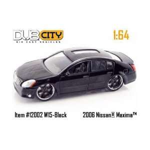  Jada Dub City Black Nissan Maxima 164 Scale Die Cast Car 