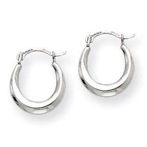    14k White Gold Mini Hoop Earrings: West Coast Jewelry: Jewelry