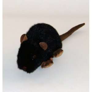  Plush Soft Toy Black Rat. 22cm. [Toy]: Toys & Games