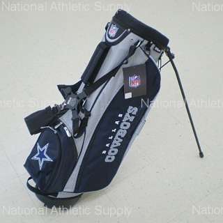 Wilson Dallas Cowboys NFL Carry / Stand Golf Bag New 883813404650 