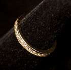 14KT Solid Gold Wedding Band Ring 3.29g Sz 7
