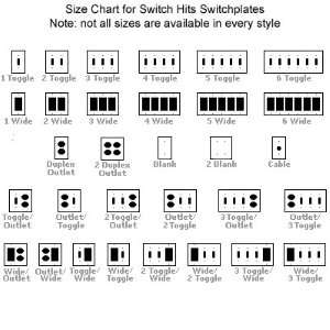  WHITE PINE Switchplates Outlet Covers, Rockers, GFCI