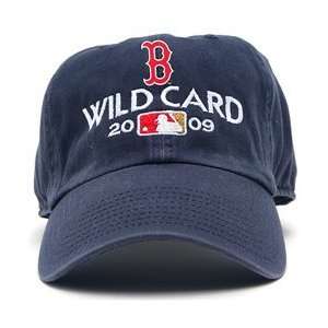  Boston Red Sox 2009 AL Wild Card Champions Cap   Navy 