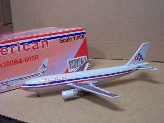 American Airlines A300B4 605R 1990s colors Gray Fuselage JC Wings 1 