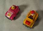 vintage 1985 lot of 2 small toy cars McDonalds Ronald and Birdie the 