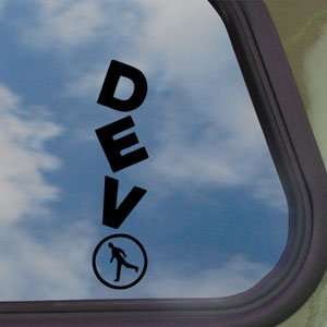  Devo Black Decal Rock Band Car Truck Bumper Window Sticker 