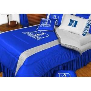  Duke Blue Devils NCAA Bedding   Sidelines Comforter and Sheet 