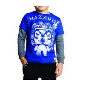  Harajuku Mini for Target Boys Long Sleeve Blue Lion Tee 
