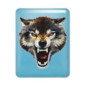 iPad Case Light Blue Wolf Bite 